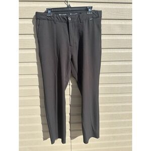 Travis Mathew Trevino Golf Pants Mens‎ 34x34 Black Performance Stretch Rayon